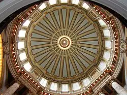 "New" Mississippi State Capitol inner dome