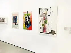 Installation view of the exhibition “Hyundai Card First Look: April Greiman,” May 9, 2025 - September 1, 2025. The Museum of Modern Art, New York.