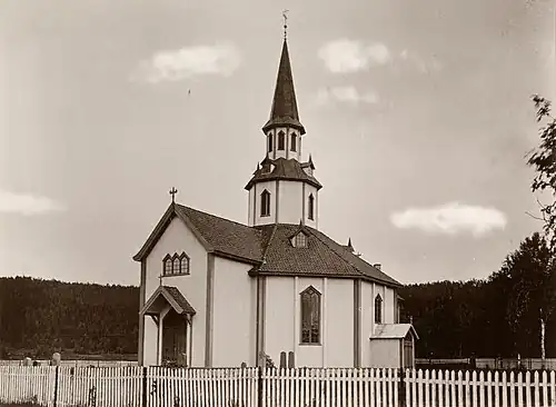 View of the church (c. 1900)