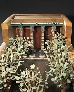 Model of a household porch and garden, c. 1981–1975 BC