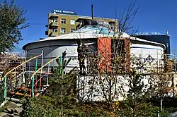 Yurt-shaped shamanic temple in Ulaanbaatar