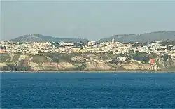 Monte di Procida seen from Procida Island