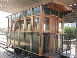 Replica of passenger car