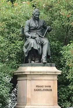 Monument to Franz Xaver Gabelsberger