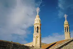 Image 31. picture on portal: The prominent towers of Dayro d-Mor Gabriel; 15th December 2005