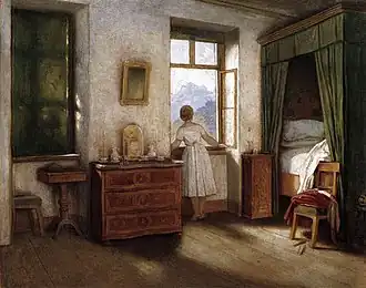 Moritz von Schwind, Early Morning, 1858