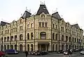 Building at 13, Kuznetsky Most Street (angle of Rozhdestvenka street&nbsp;[ru]), Crédit Lyonnais's branch office in Moscow until 1917; more recently used for offices of VTB Bank