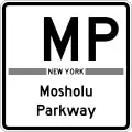 Mosholu Parkway marker