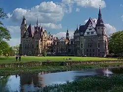 Moszna Castle