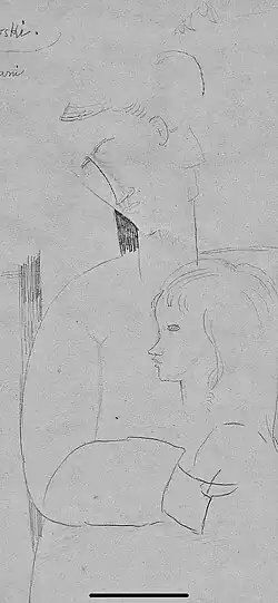 Mother and Child by Amedeo Modigliani