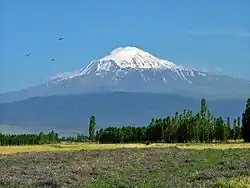View of Ararat from Iğdır, Turkey