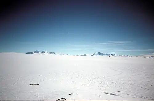 Southern Mount Duemler, view towards south