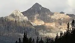 Mount Whymper seen from Highway 93