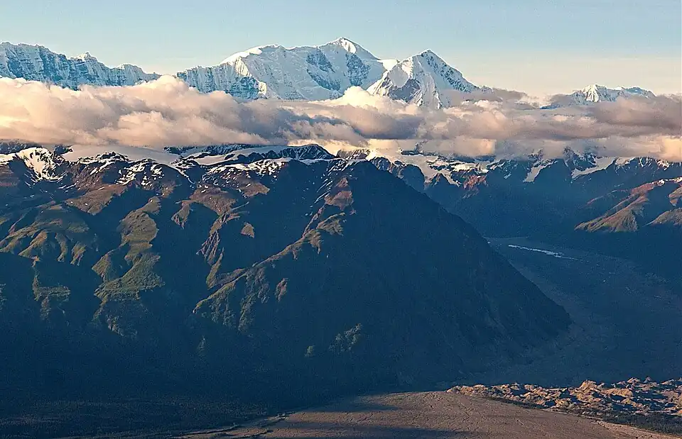 Mount Bona from the south