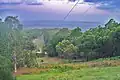 Looking toward Newcastle from the Mount Sugarloaf carpark