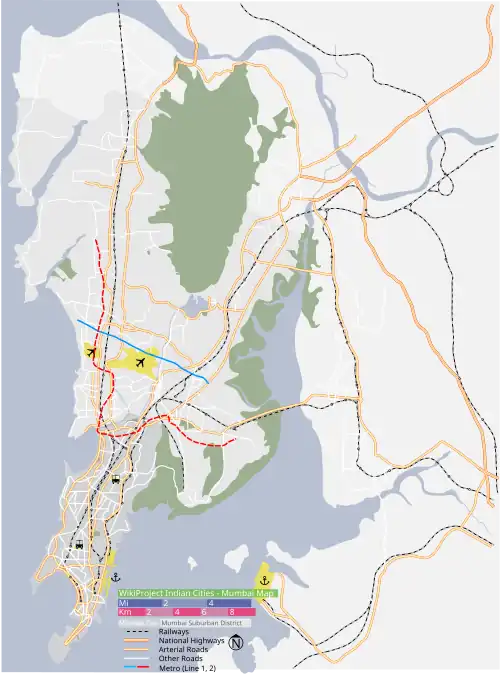 Pandavkada Falls is located in Mumbai