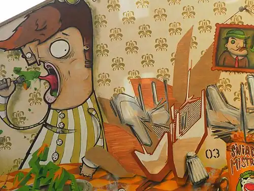 Wall painting at Nr.6