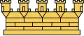 Swedish mural crown, used by cities