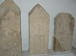"Ghorfa" type stelae.