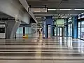 The concourse of Mutiara Damansara MRT station.