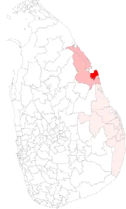 Location of Mutur