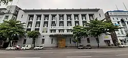 Former Grindlays Bank building in Yangon, Myanmar, and latterly the National Museum of Myanmar (2020)