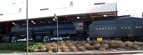Norfolk & Western 2156, the strongest-pulling steam locomotive in existence.
