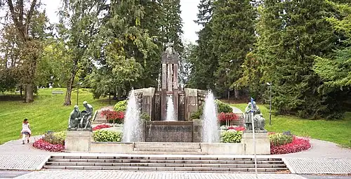 Näsikallio Fountain, 1913,