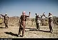 NAJA border guard rangers on the Iran-Pakistan border