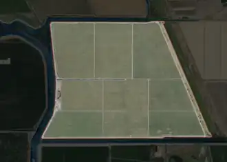 Aerial image of an island.