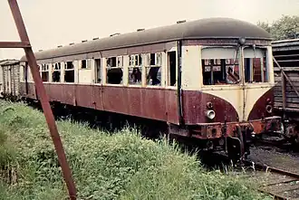 NIR scrap railcar, Mullingar
