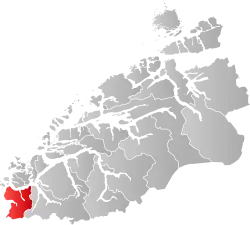 Vanylven within Møre og Romsdal