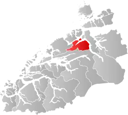 Gjemnes within Møre og Romsdal