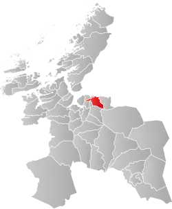 Strinda within Sør-Trøndelag