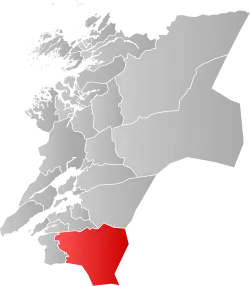 Øvre Stjørdalen within Nord-Trøndelag