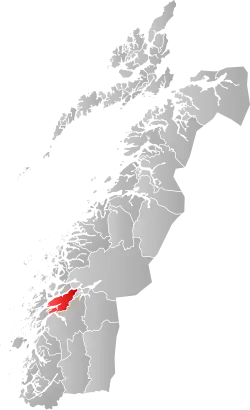 Leirfjord within Nordland