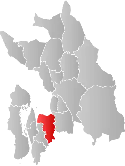 Nordre Follo within Akershus