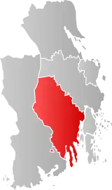 Sandefjord within Vestfold