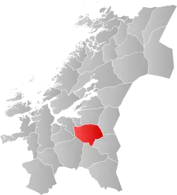 Selbu within Trøndelag