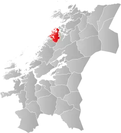 Flatanger within Trøndelag