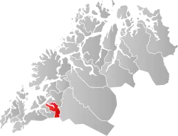 Lavangen within Troms