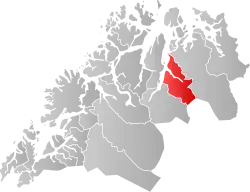 Kåfjord within Troms