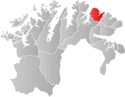 Berlevåg within Finnmark