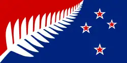 Silver Fern (Red, White and Blue) (shortlisted)