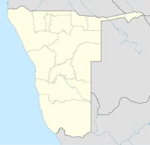 Solitaire is located in Namibia