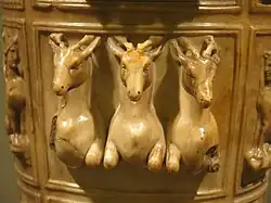 Detail of the lower body