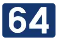 Republic Road I-64 shield