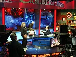 National Eagle Center on The Colbert Report with Stephen Colbert in 2007