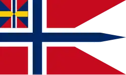Norwegian Navy Ensign pre-1905