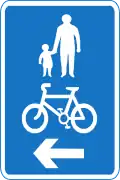 C14: Recommended route for pedestrians and cyclists